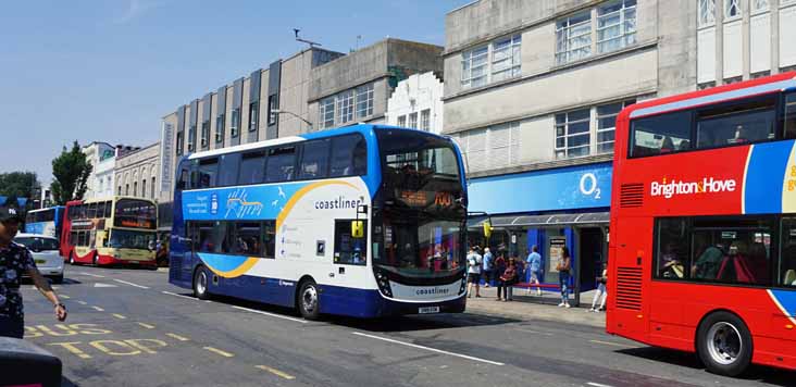 Stagecoach South Alexander Dennis Enviro400MMC 10967 Coastliner